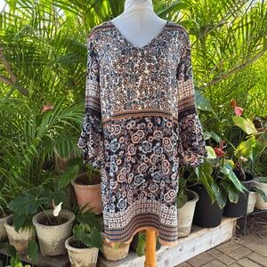 Westport 1962 Beautiful bohemian patterned Floral Dress
